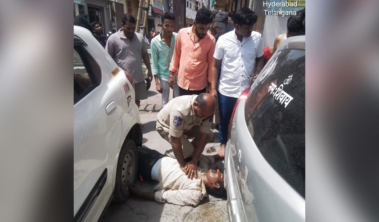 Police constable saves electrocuted lineman with timely CPR in Karwan