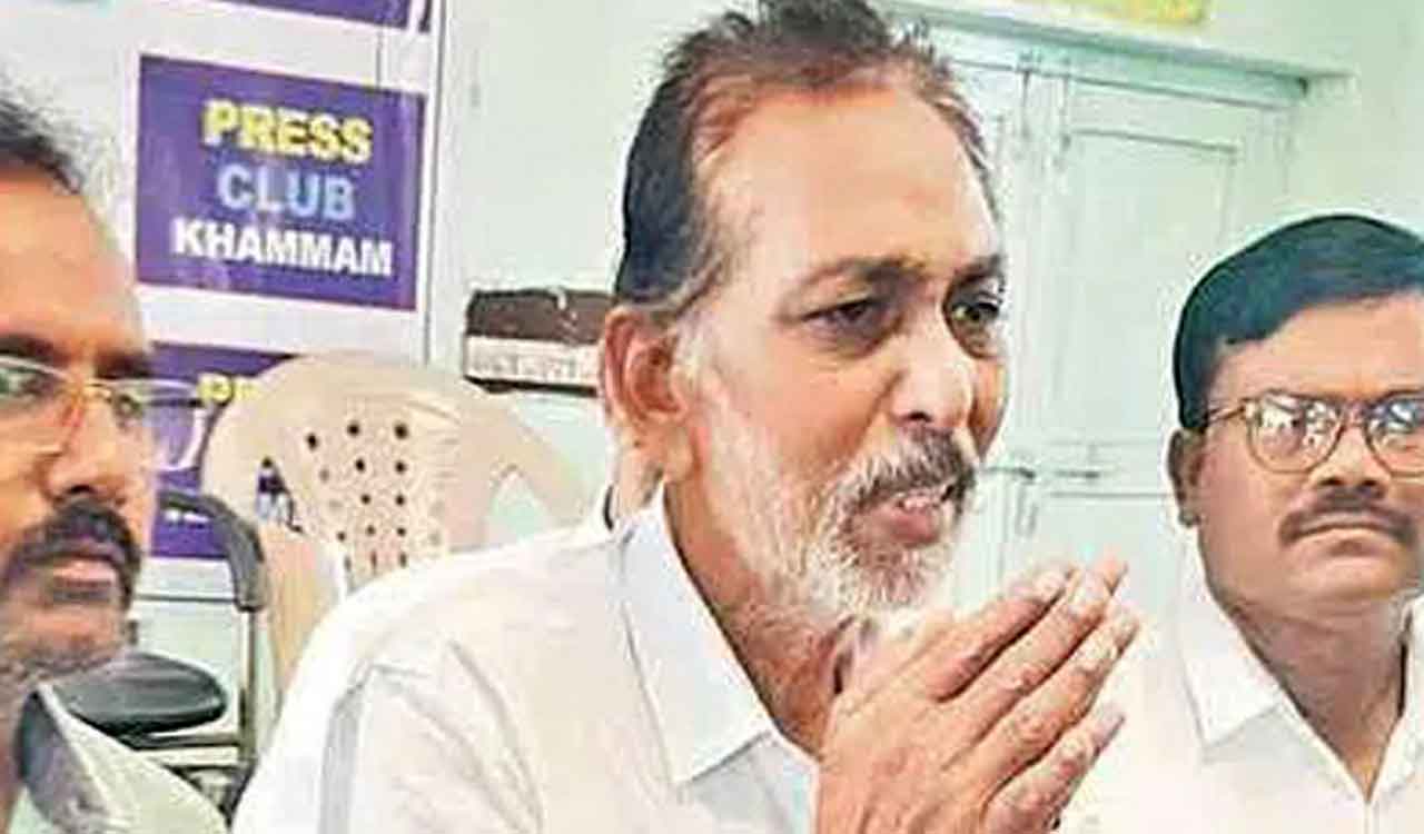 Ailing retired headmaster in Khammam pleads for pending retirement benefits