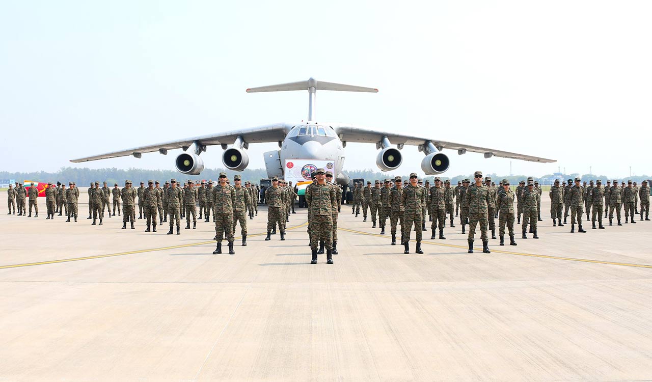 Indian Army contingent departs for CINBAX‑II joint exercise with Cambodia