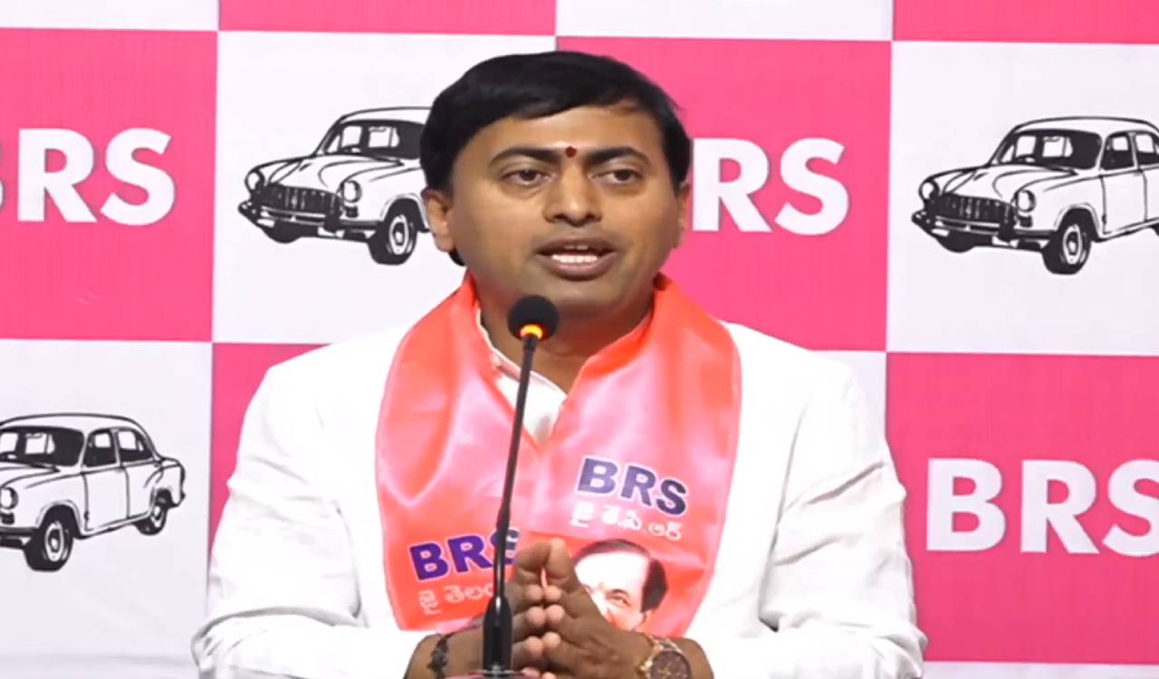 BRS hits out at Congress over farmers’ issues