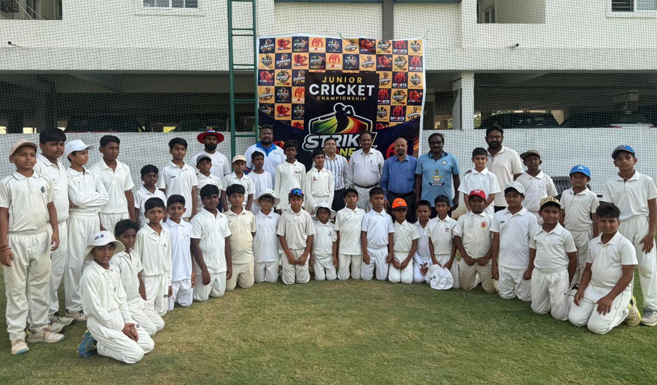 Cricket tournament for budding players begins at Nagole