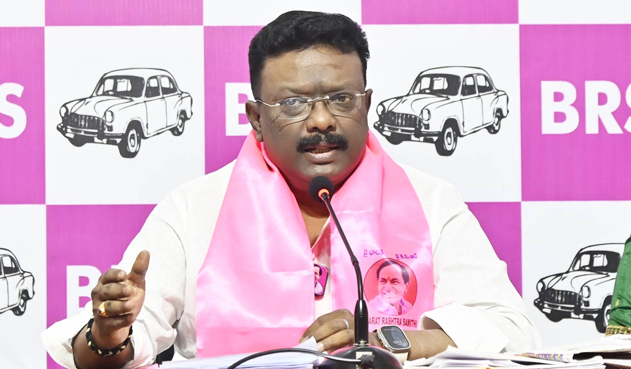 BRS criticises Congress govt over law & order lapse in Hyderabad