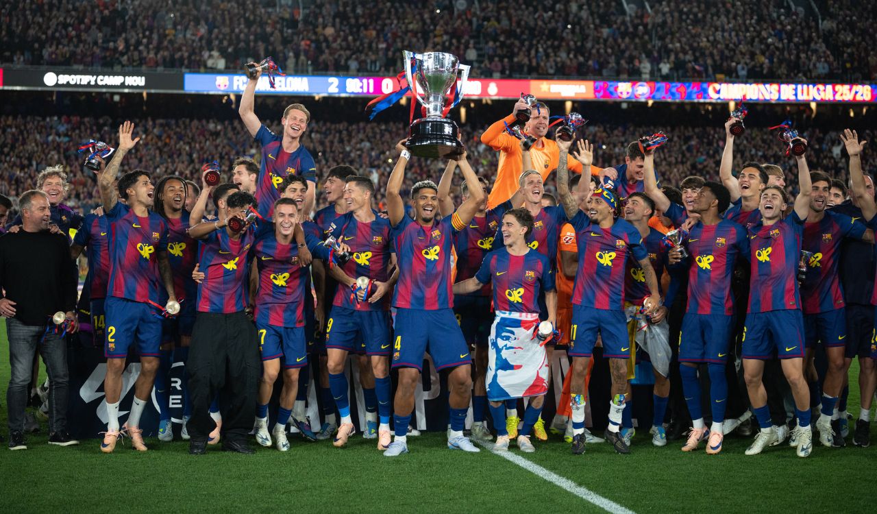 Barcelona tops La Liga class as season concludes