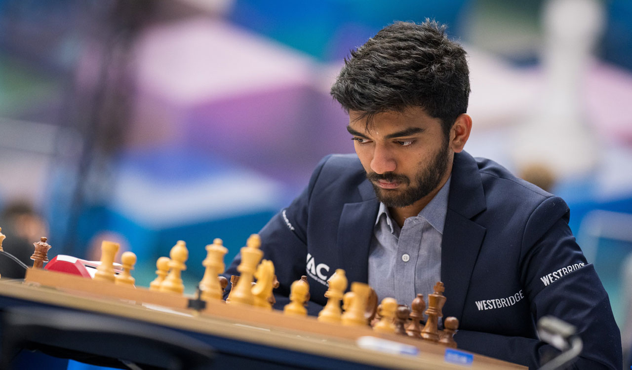 D Gukesh returns to form with win over Fabiano Caruana