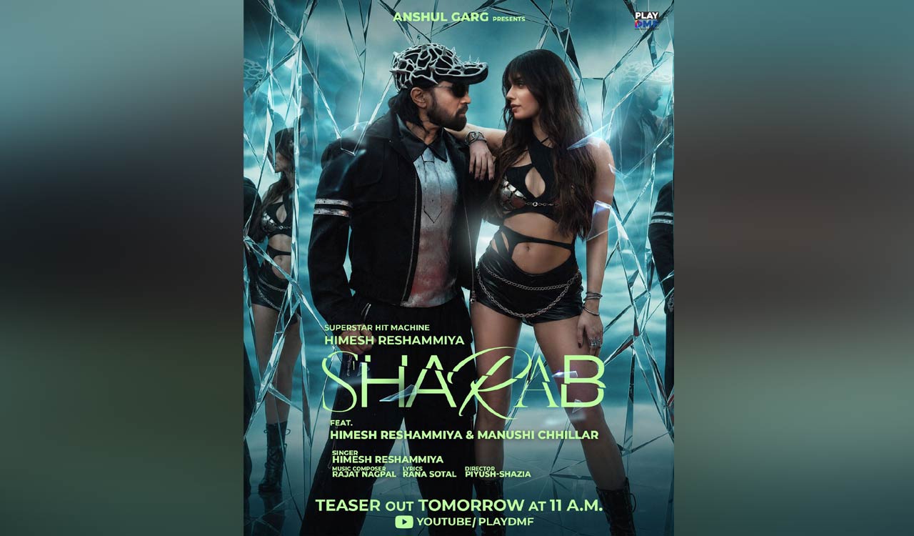 Himesh Reshammiya teams up with Anshul Garg for new track “Sharaab”