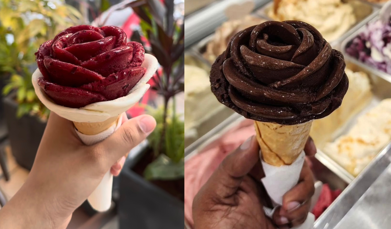 Hyderabad gets its own viral flower-shaped gelato trend in Jubilee Hills