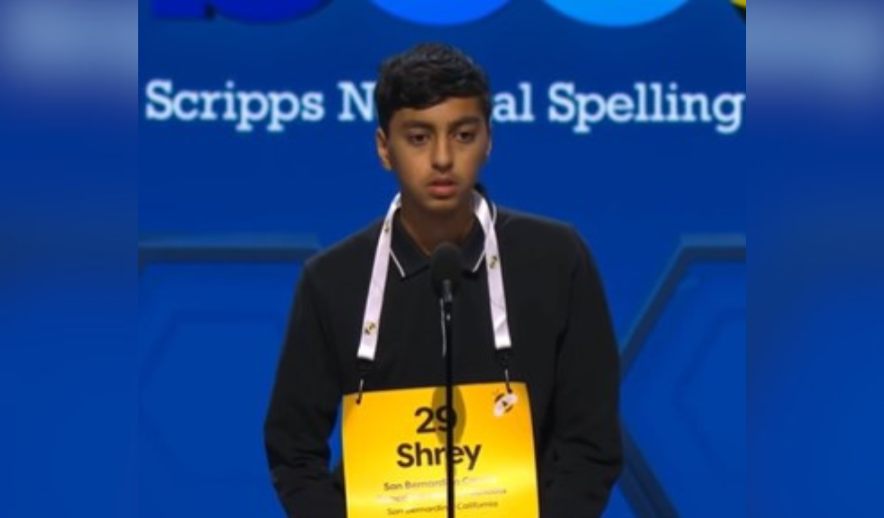 Indian-American teen Shrey Parikh wins 2026 Scripps National Spelling Bee