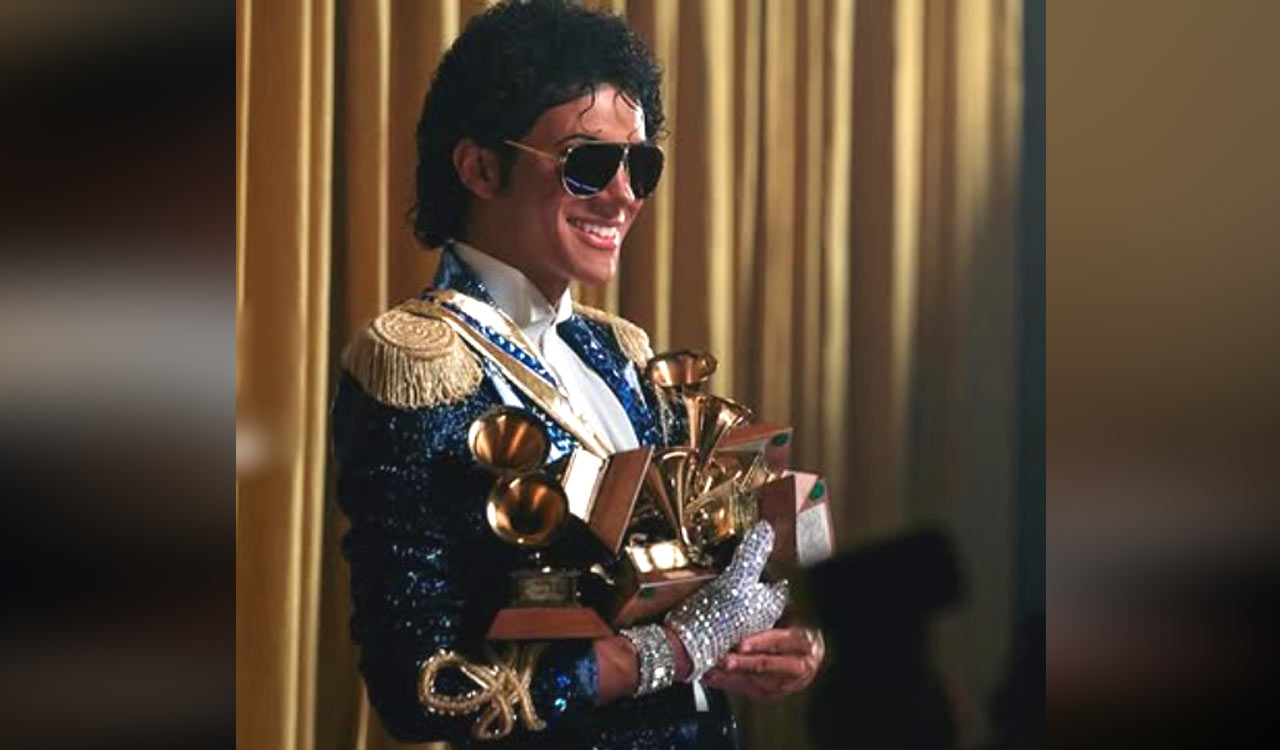 Jaafar Jackson recalls emotional moment of holding Michael Jackson’s Grammy on film set