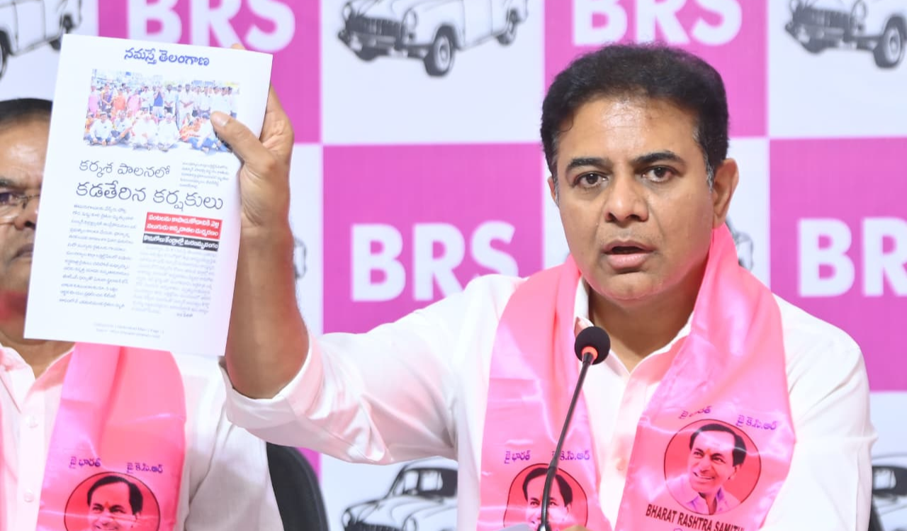 KTR demands farmers’ crisis top Cabinet agenda, demands white paper on crop procurement