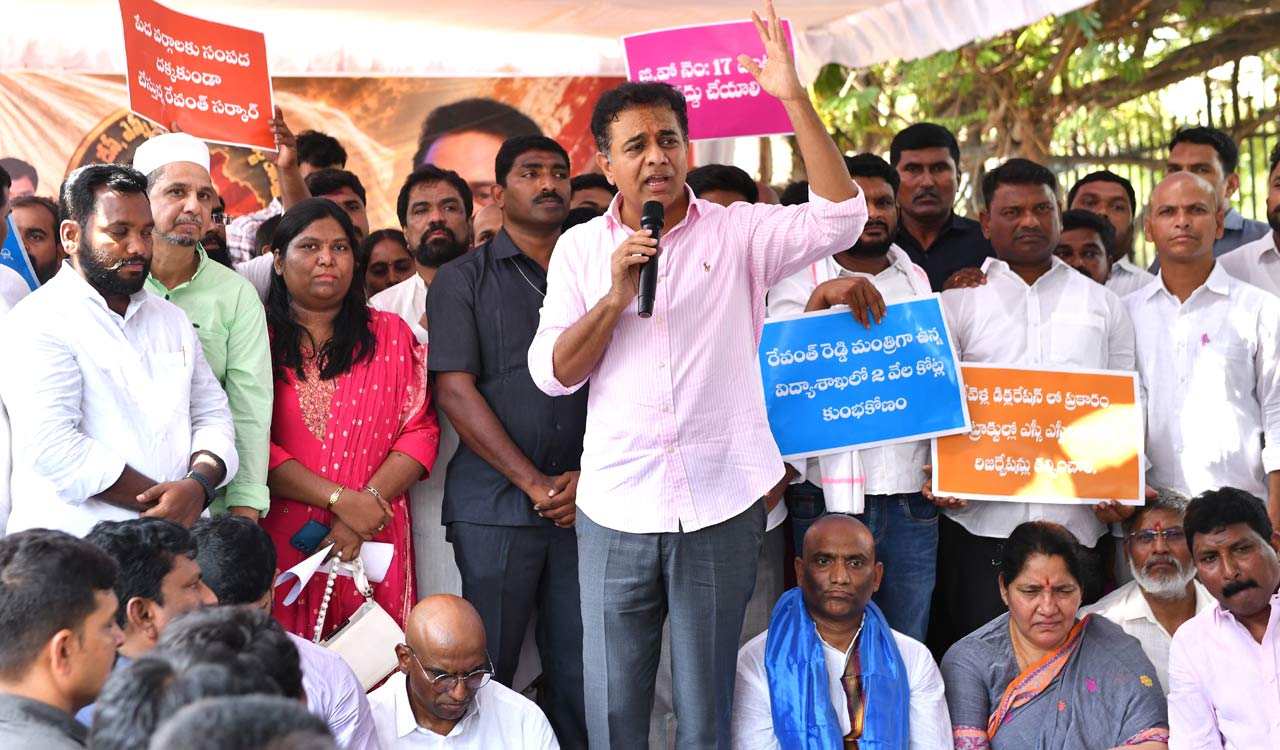 Congress ignored weaker sections after elections, alleges KTR