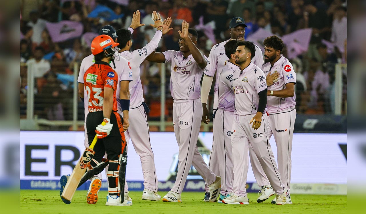 Dominant Gujarat Titans thrash SRH by 82 runs, reclaim No.1 position in IPL standings