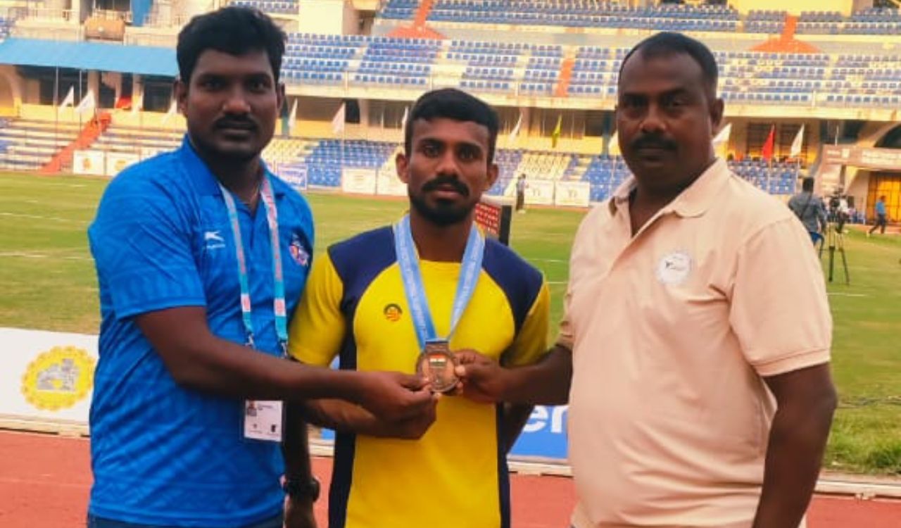 Telangana’s Kanakappa wins bronze in 8th Open International Para Athletics Championship