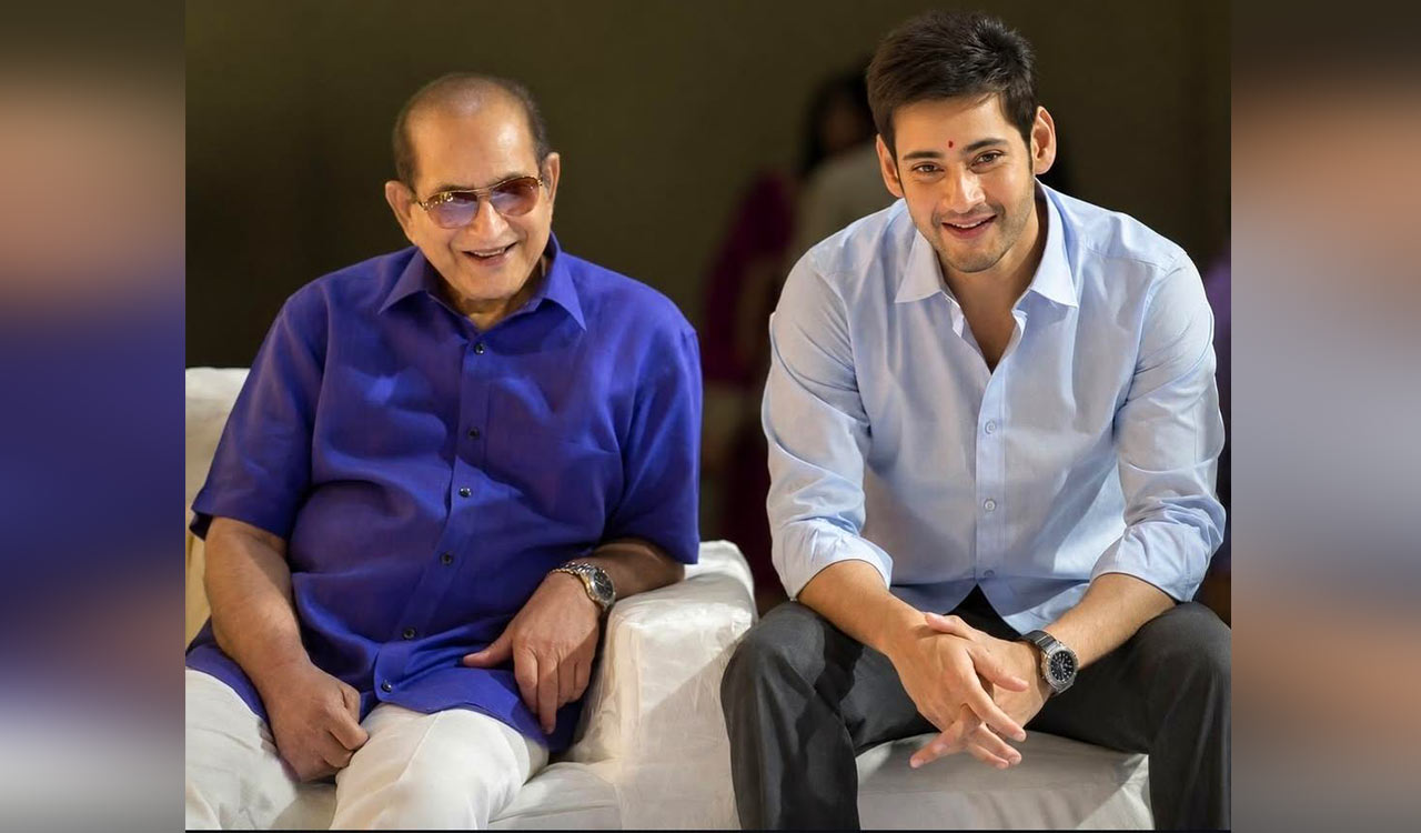Mahesh Babu remembers father Krishna on birth anniversary with heartfelt tribute