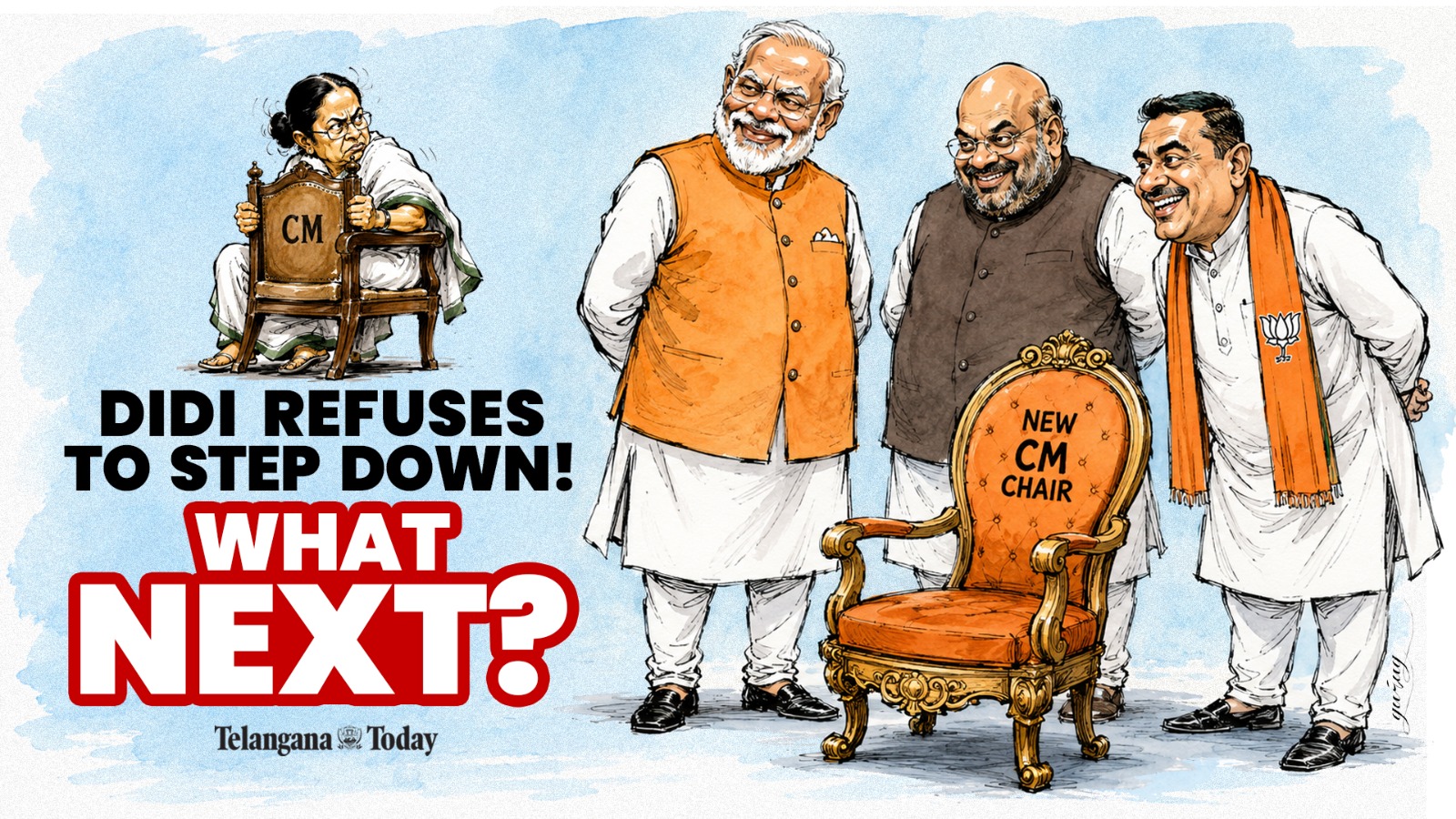 Watch | Mamata Refuses to Step Down — What will Governor Do Now?