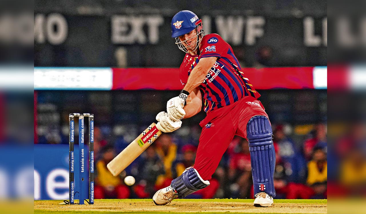 Mitchell Marsh powers LSG to thrilling DLS win over RCB