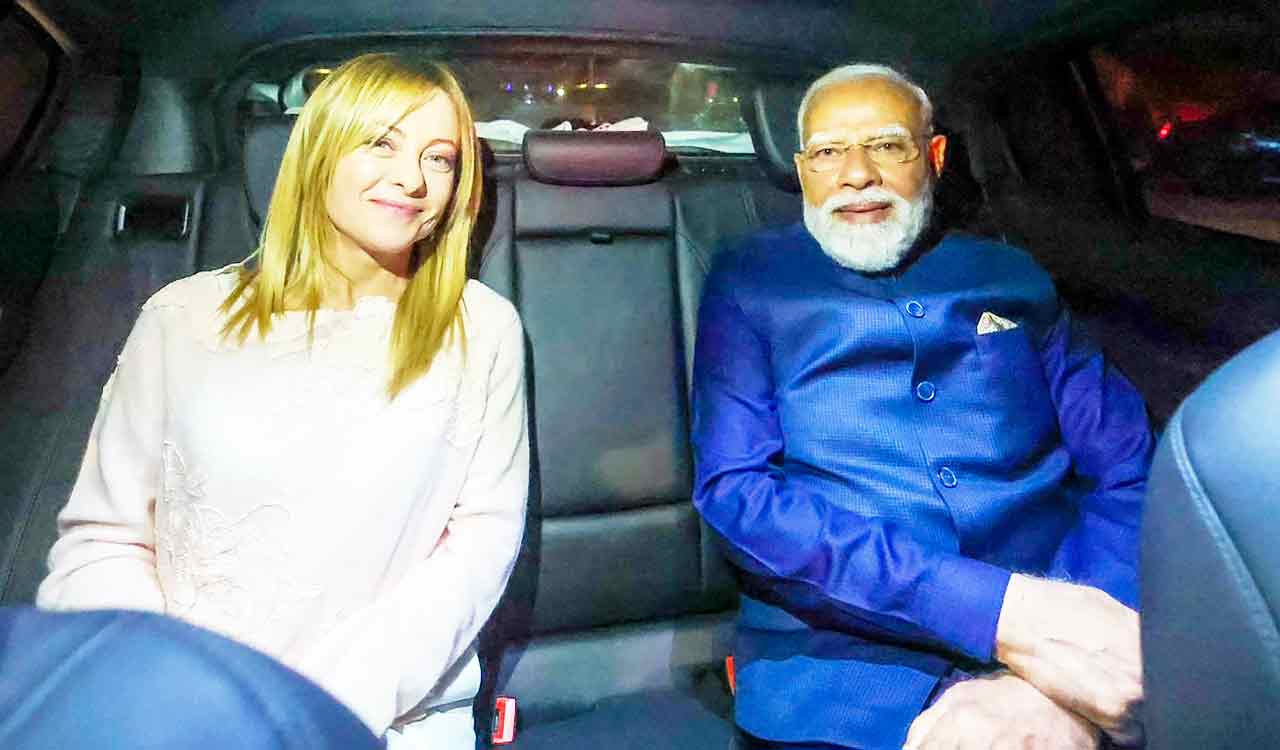 Italian Premier Meloni hosts dinner for PM Modi ahead of bilateral talks in Rome