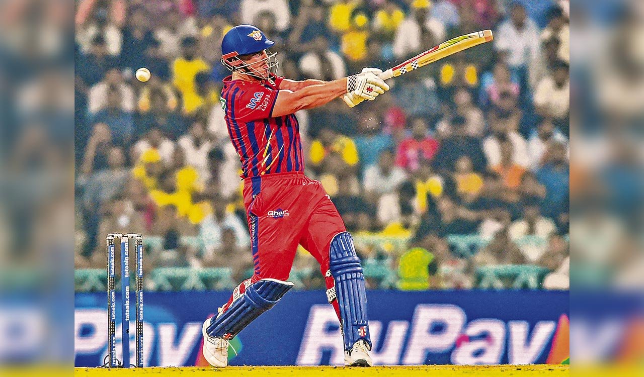 Mitchell Marsh powers Lucknow Super Giants past Chennai Super Kings