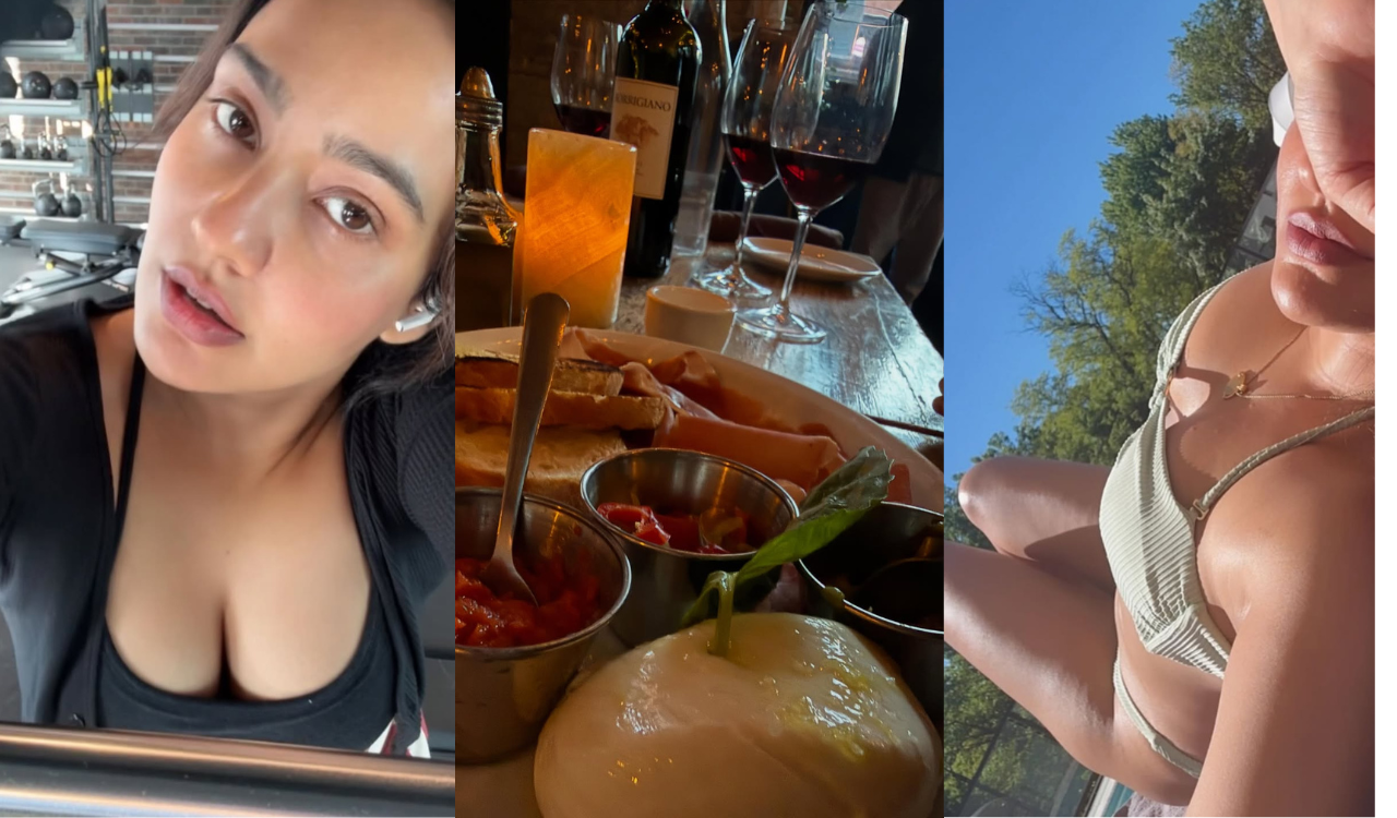 Neha Sharma shares playful post about ‘gym, snacks and bad decisions’ mood