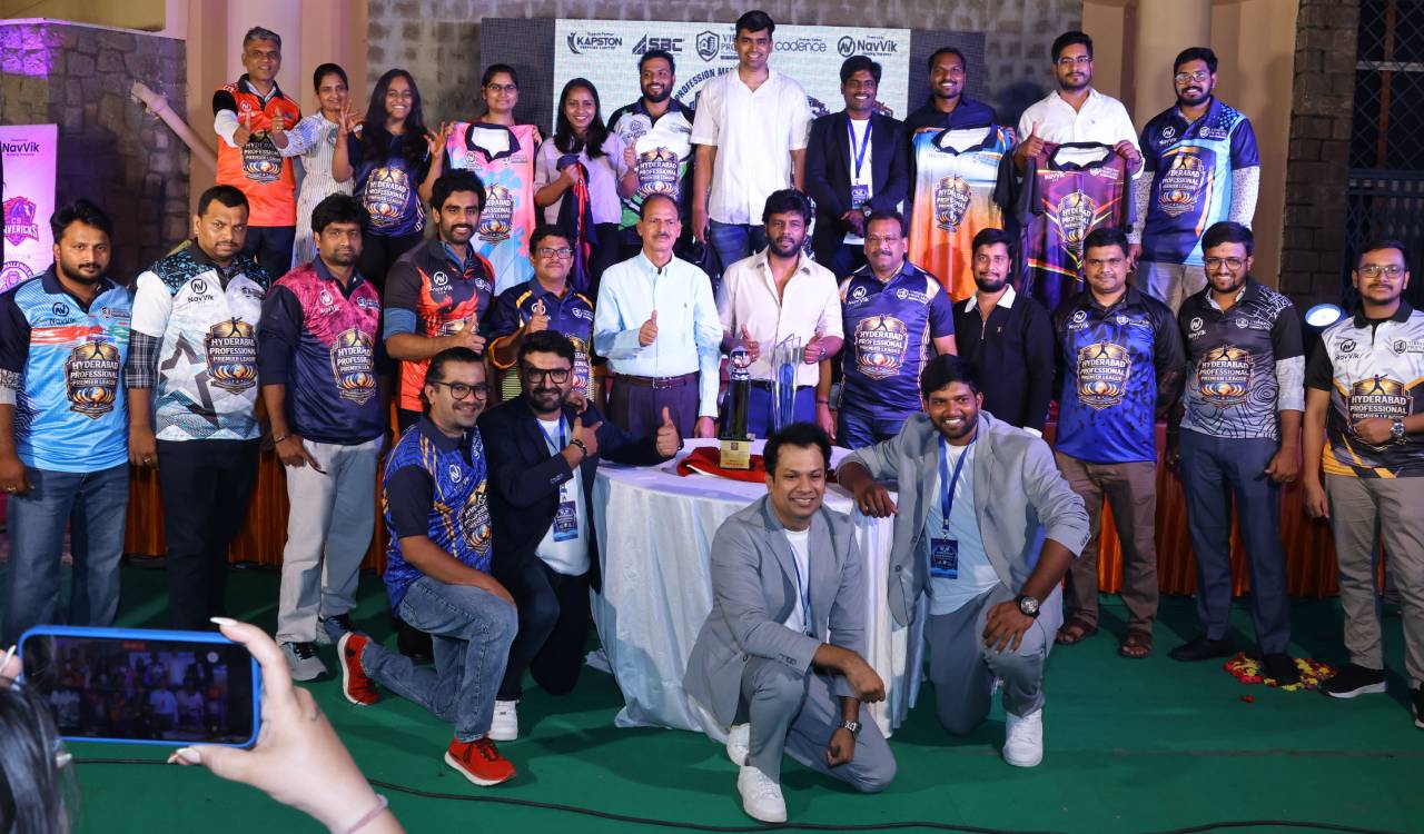 Hyderabad Professional Premier League launches with jersey unveiling