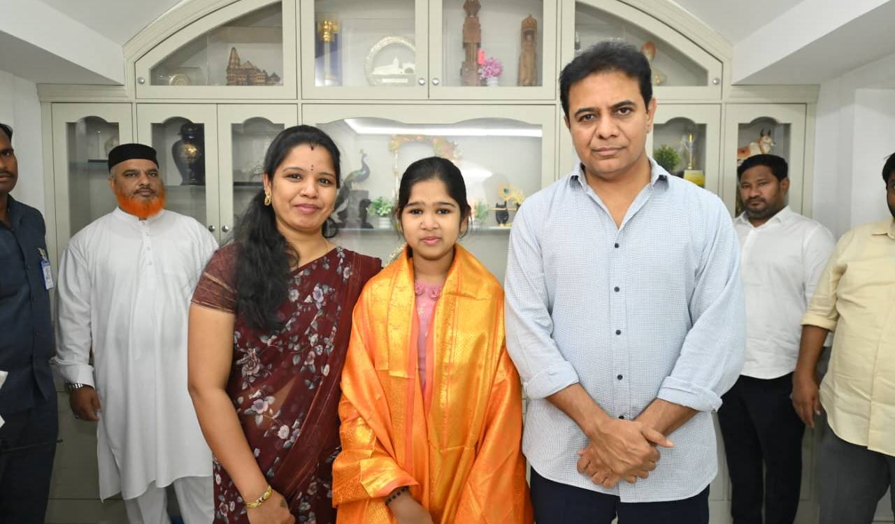 KTR’s timely medical help gives Hyderabad girl a new life
