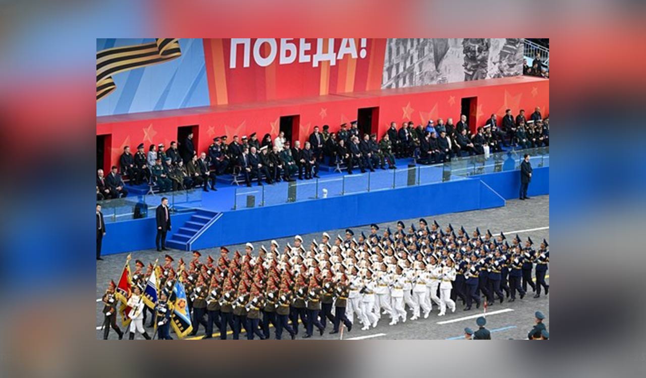 North Korea marches in Russia’s Victory Day parade in show of military bond: Seoul