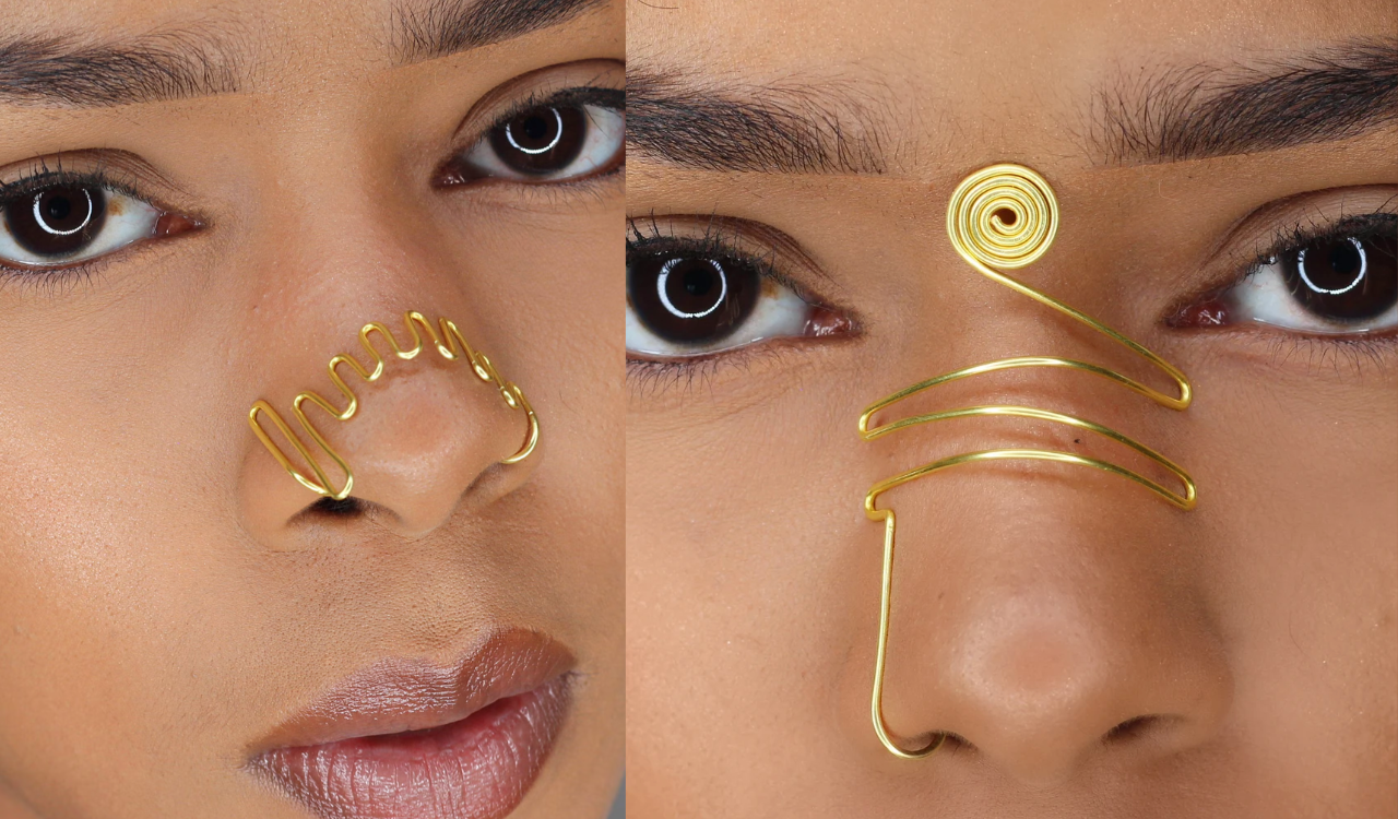 Nose cuffs trend divides fashion lovers as statement accessory gains popularity
