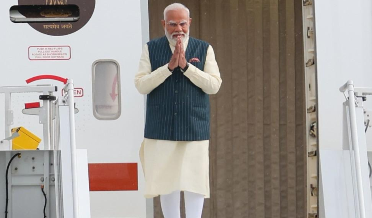 PM Modi arrives in Netherlands to strengthen India-Europe ties
