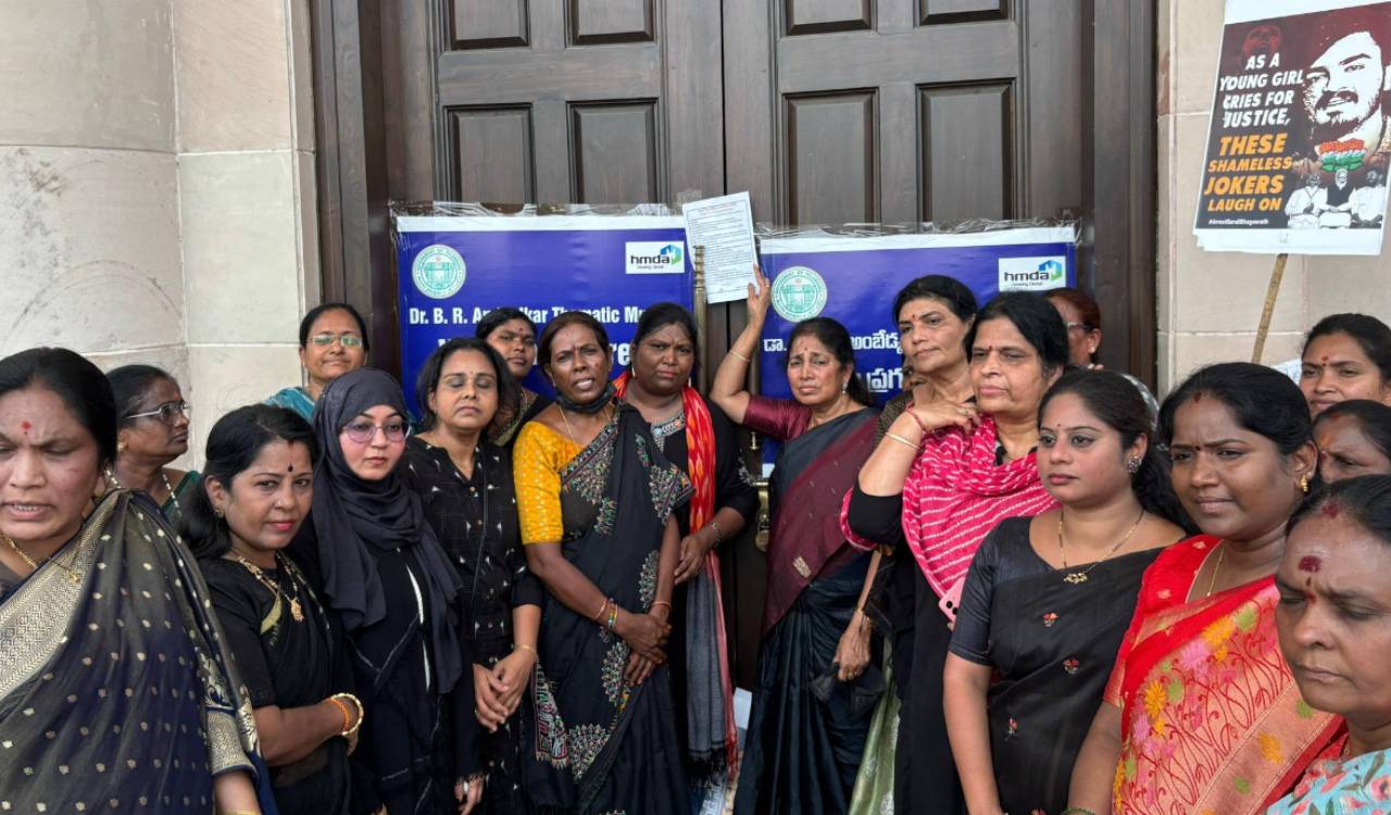 BRS women seek Union Minister Bandi Sanjay’s resignation over son’s POCSO case