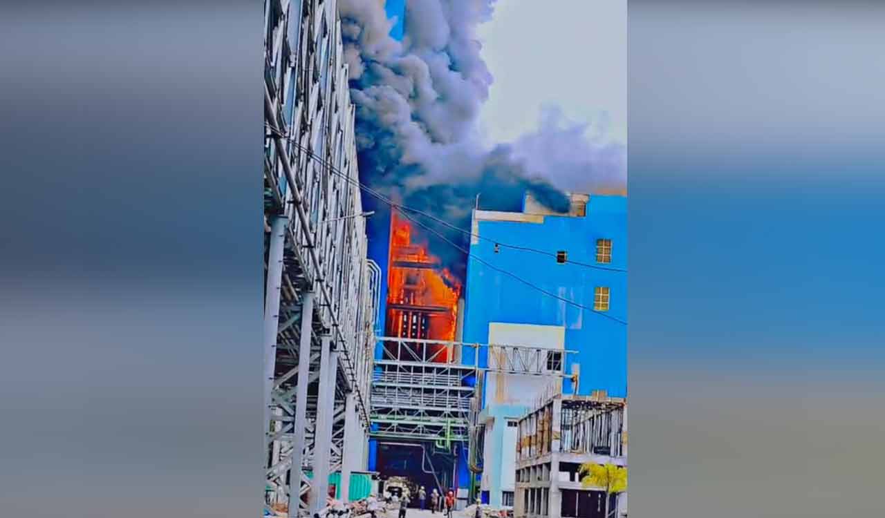 Major fire at Yadadri Thermal Power Plant damages key components