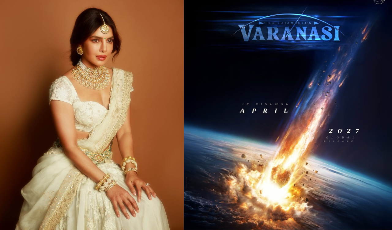 Priyanka Chopra enjoys Hyderabad’s Himayat mangoes during ‘Varanasi” shoot
