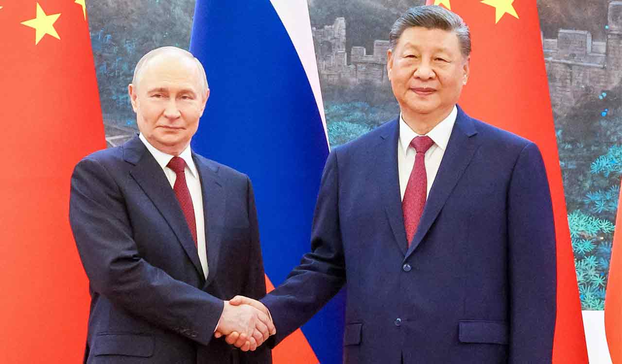Xi, Putin hold talks in Beijing days after Trump’s visit