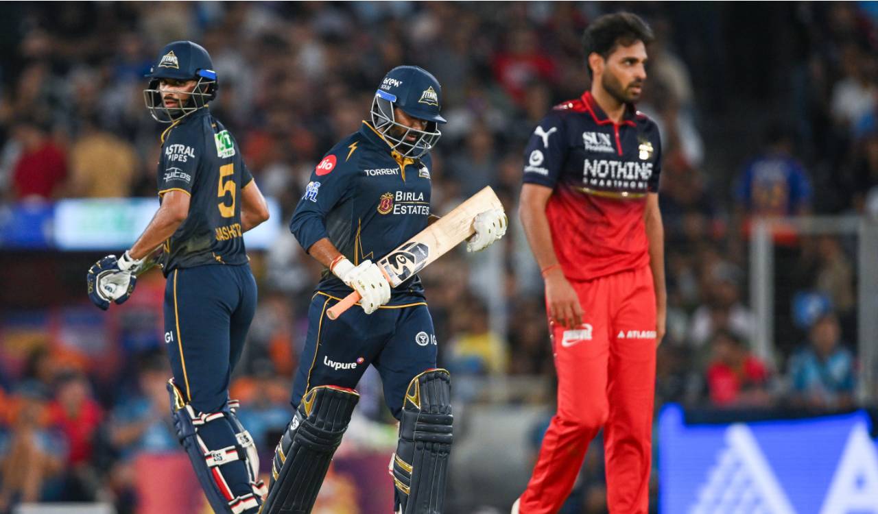 Bengaluru bowlers restrict GT to 155/8 in title clash at Ahmedabad