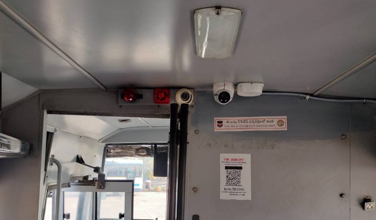 TGSRTC rolls out CCTV surveillance in buses to boost passenger safety