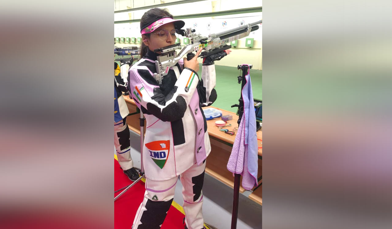 Railways shooter Sonam Maskar wins gold at Kumar Surendra Singh Shooting Championship