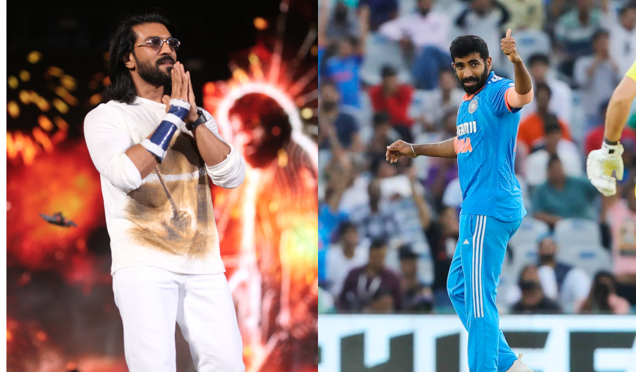 Ram Charan apologises to Jasprit Bumrah after footballer mix-up comment at ‘Peddi’ event goes viral