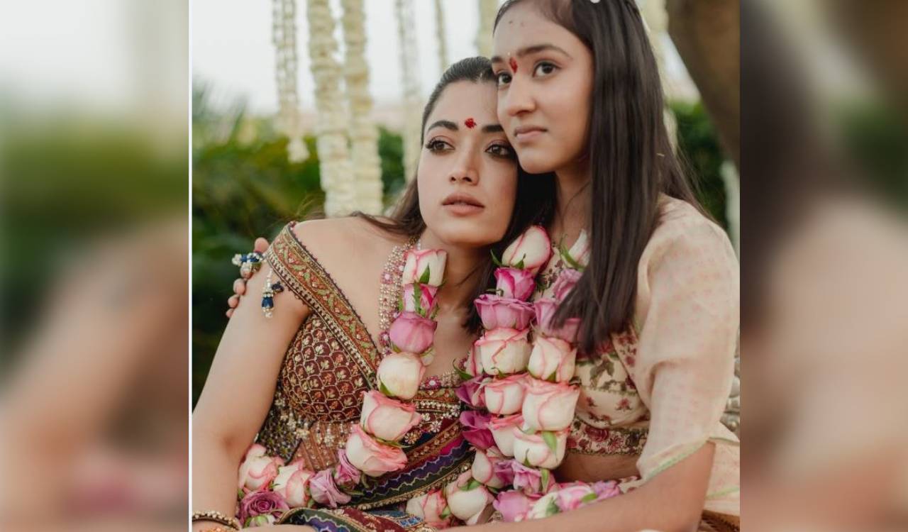 Rashmika’s birthday post for 13-year-old sister Shiman wins hearts online