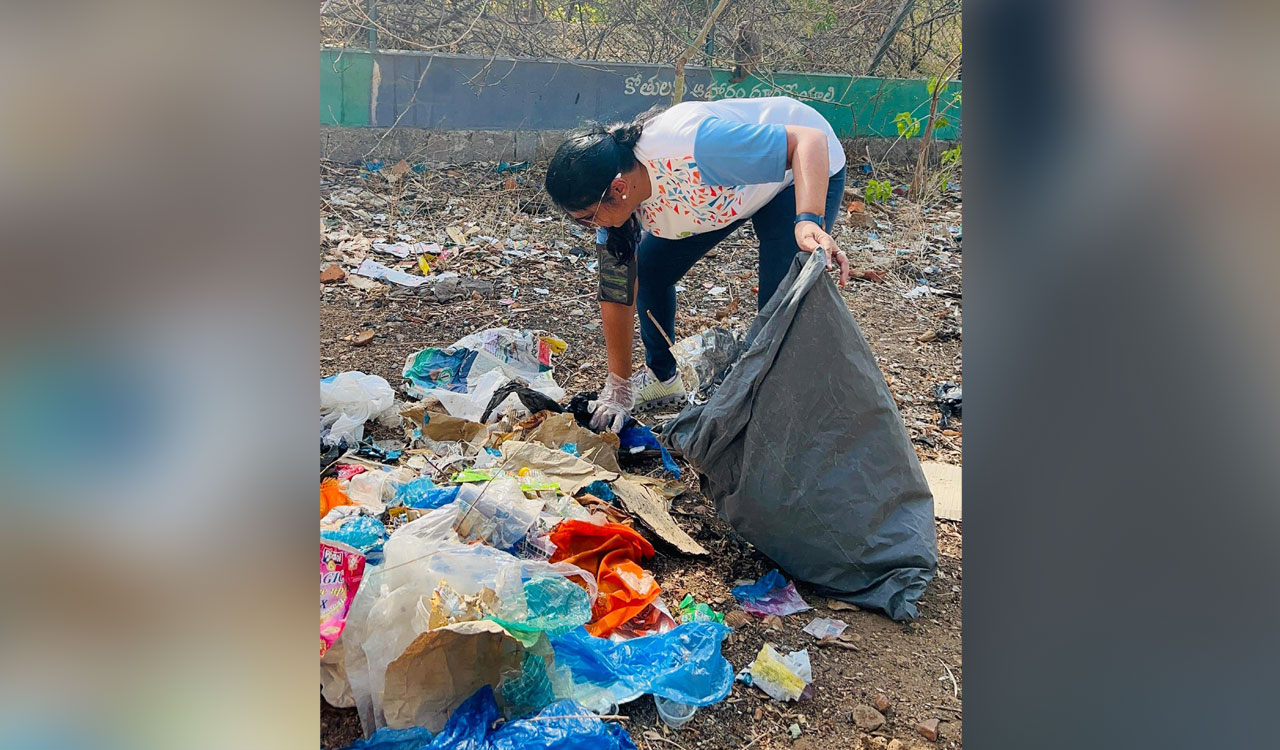 SWAN conducts clean-up drive at Narsapur forest to promote environmental awareness