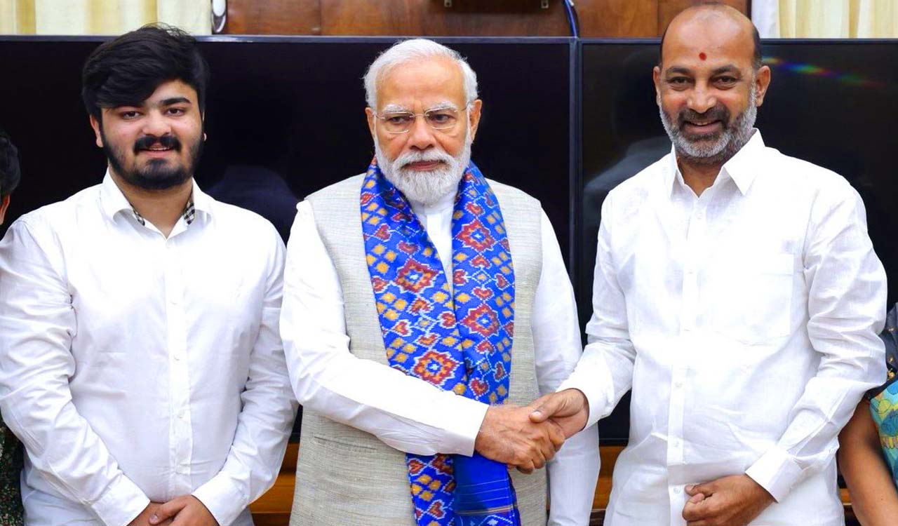 Bandi Sanjay dismisses POCSO case against son as political vendetta