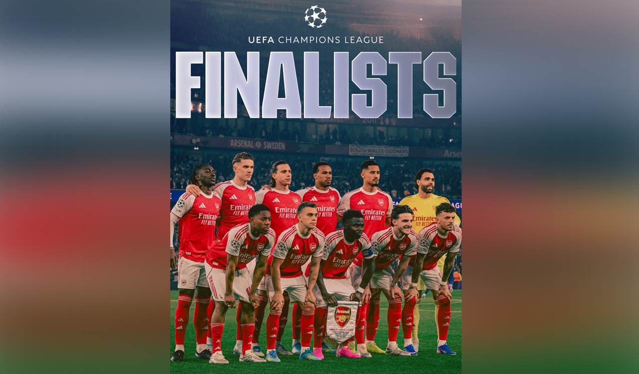 Saka strike sends Arsenal into Champions League final after tense win over Atletico