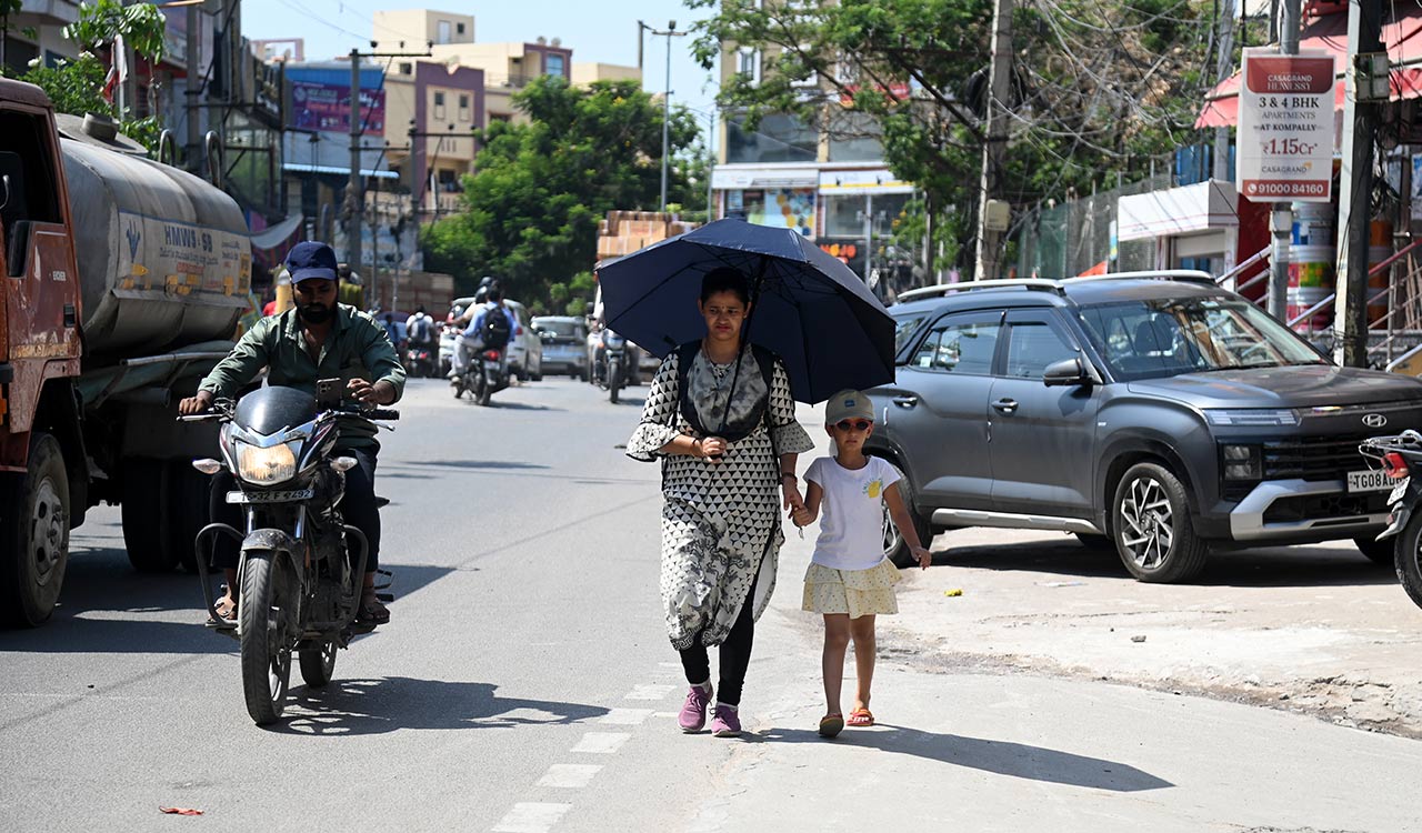 Brace for a hot day, as heat intensifies across Telangana districts