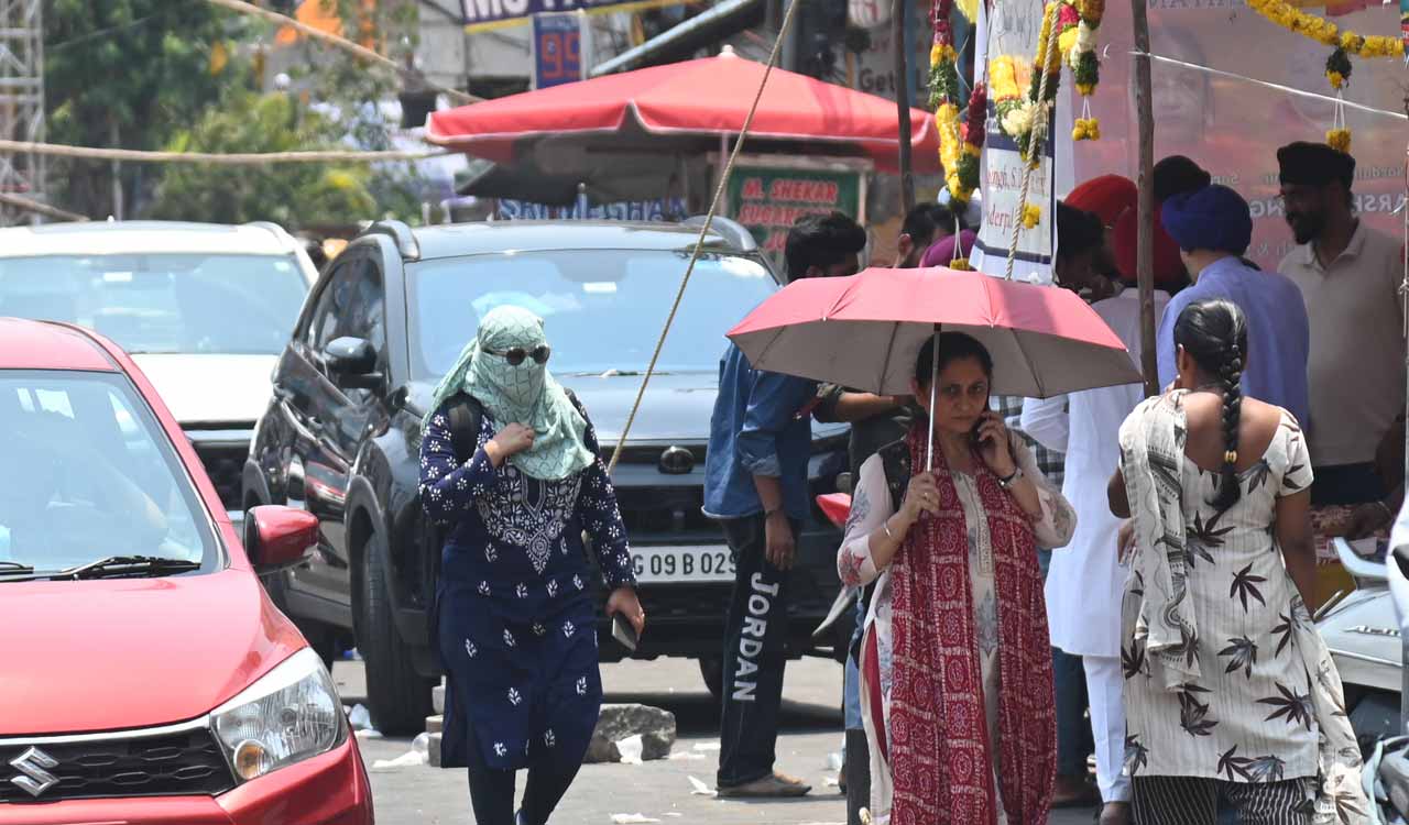 Telangana heatwave intensifies as temperatures soar up to 44 degrees Celsius across districts
