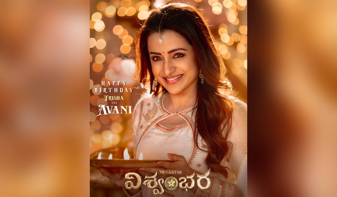Trisha’s character in Chiranjeevi’s ‘Vishwambhara’ revealed!