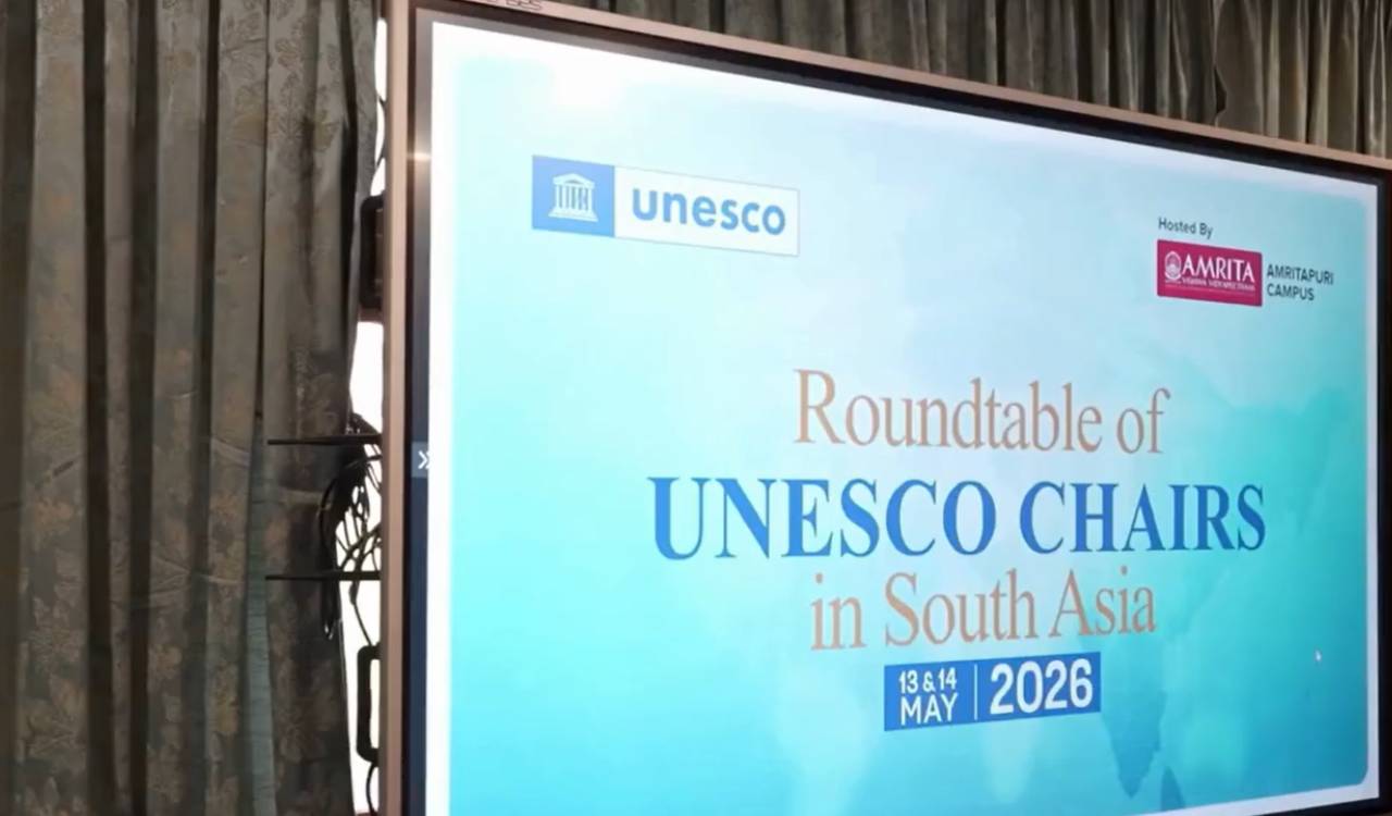 UNESCO Chairs from South Asia unite at Amrita Vishwa Vidyapeetham to shape 2026–27 priorities