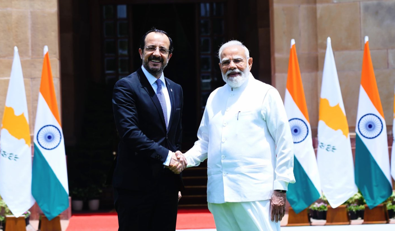 India, Cyprus elevate bilateral ties to strategic partnership