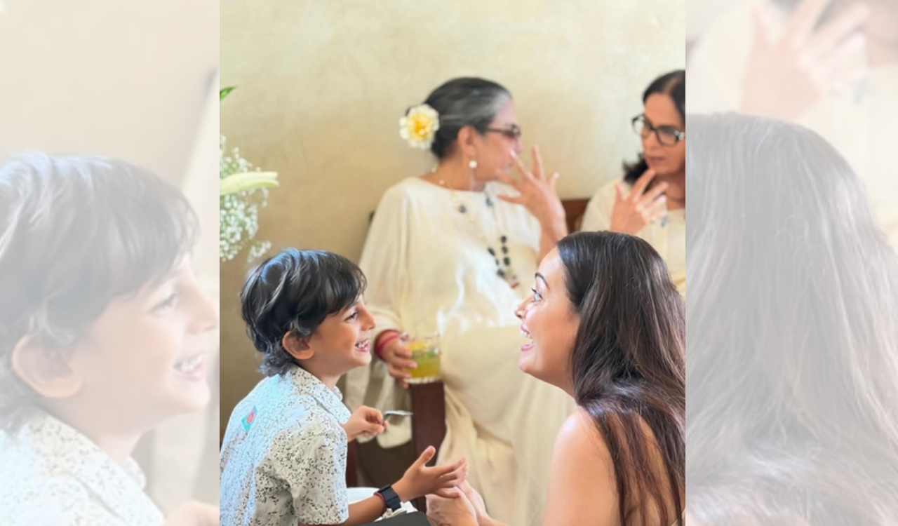Shabana Azmi shares heartwarming moment of Dia Mirza with son