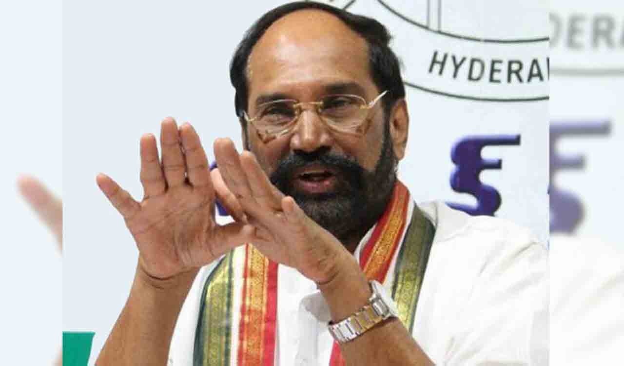 Uttam holds a meeting with Karnataka Minor Irrigation Minister on proposed barrage over River Krishna