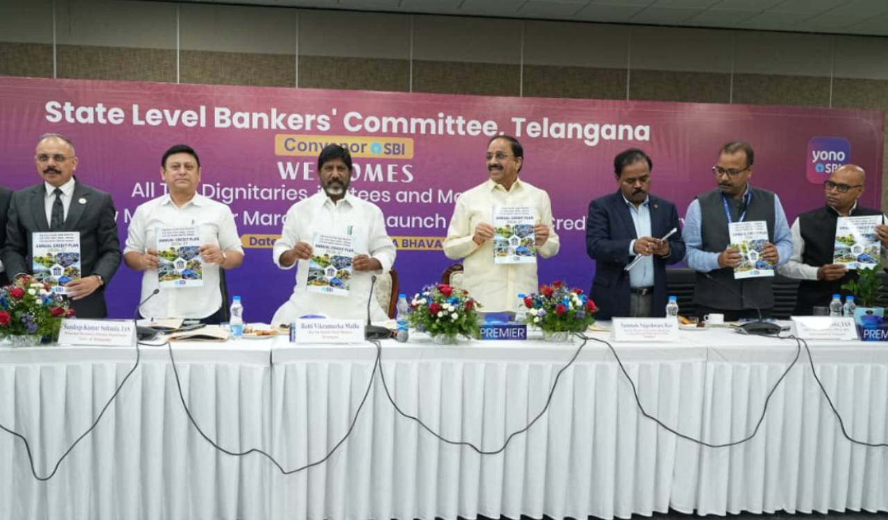 Telangana SLBC reviews banking performance, launches credit plan