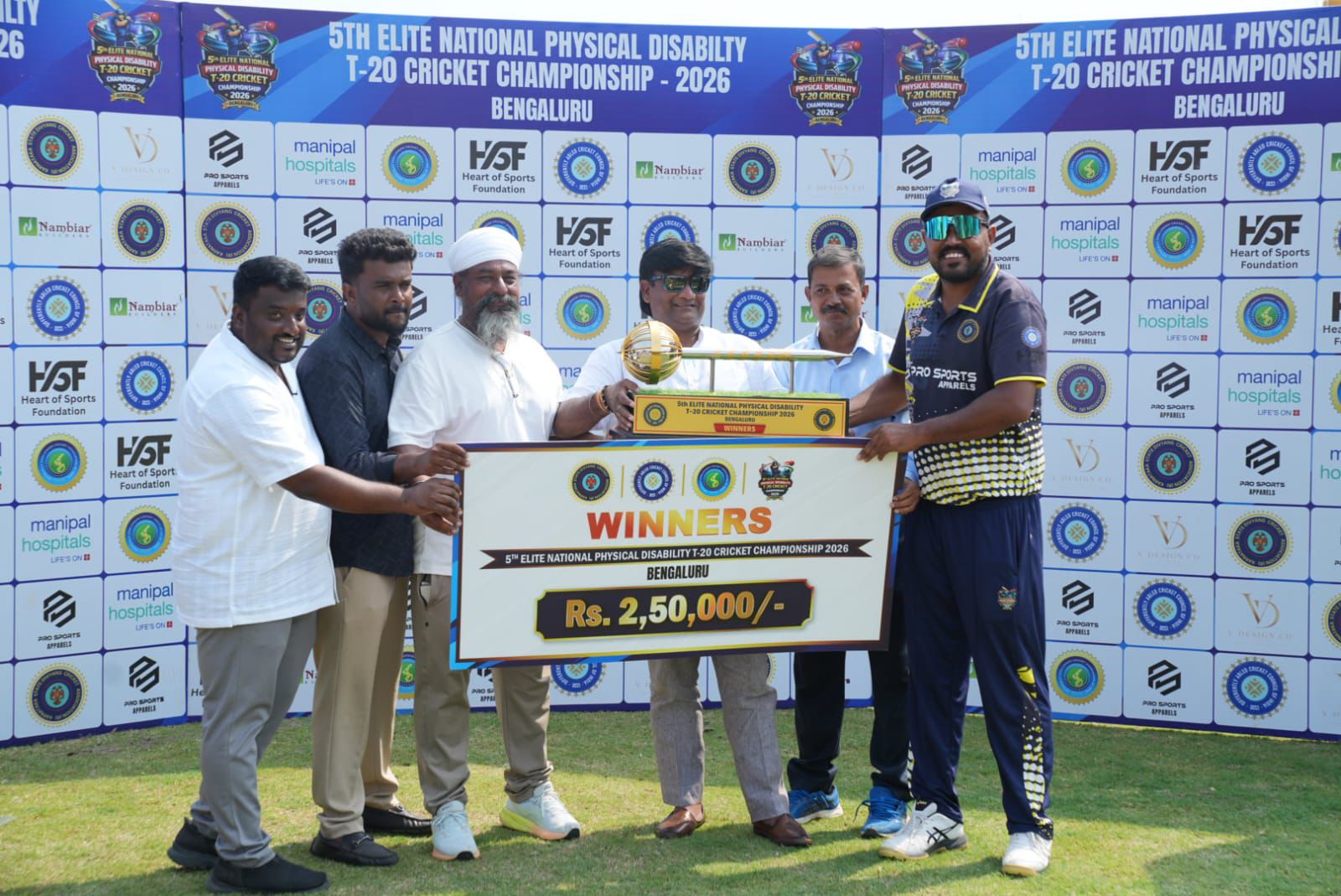 Uttar Pradesh crowned champions of National Divyang T20 Cricket C’ship 2026