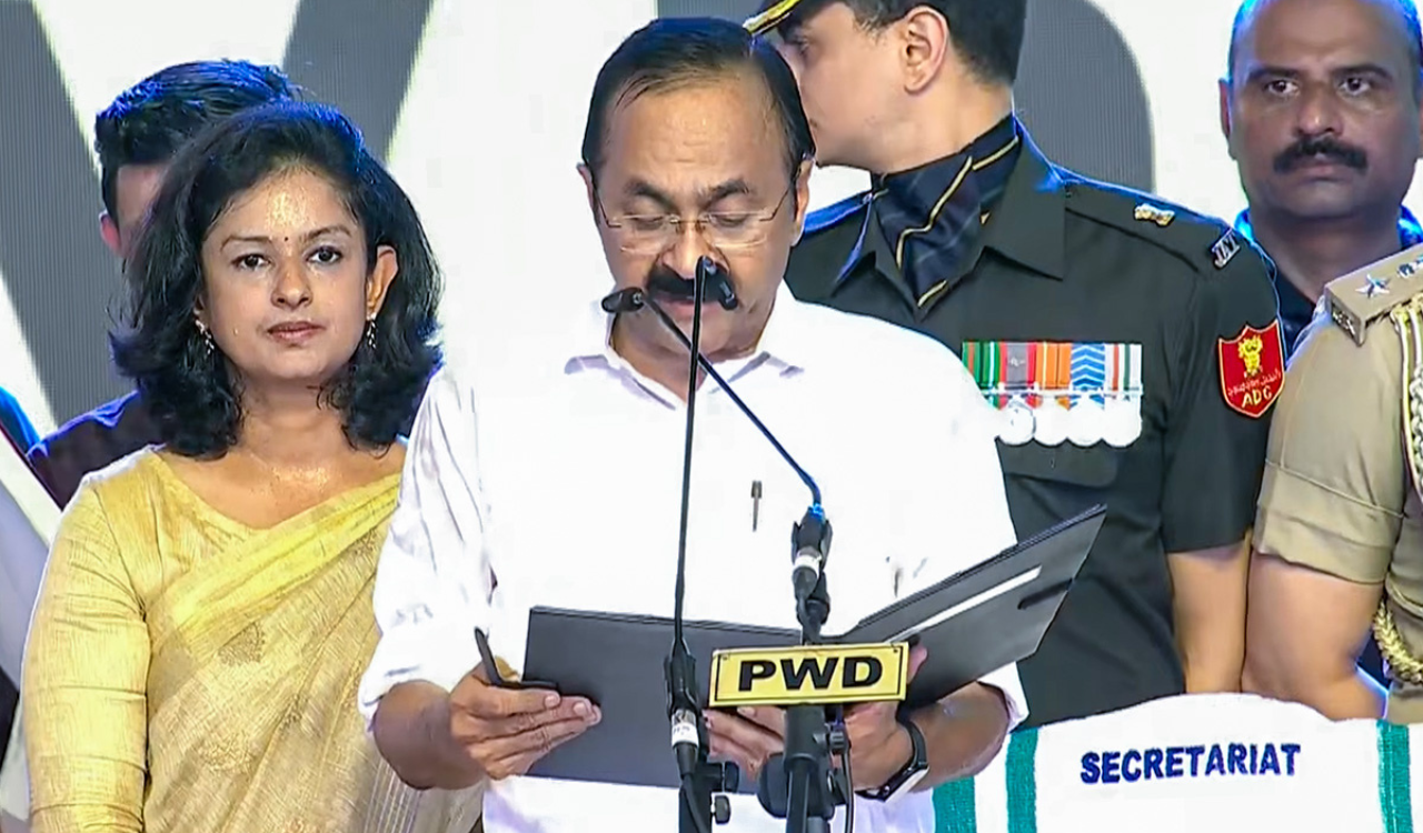 VD Satheesan sworn in as Kerala Chief Minister as UDF returns to power after 10 years