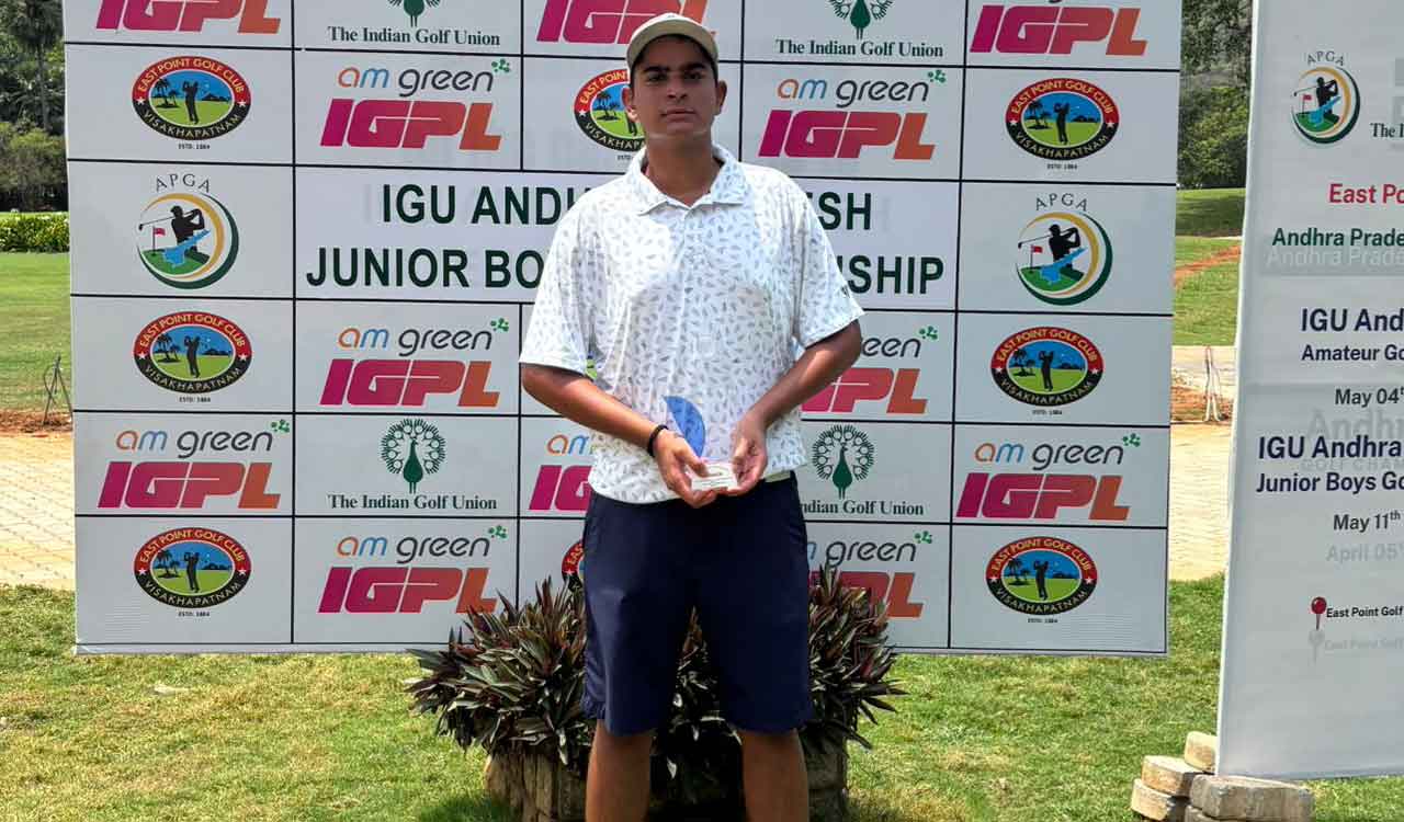 Vihaan Jain clinches maiden IGU Junior Boys Golf title in Visakhapatnam